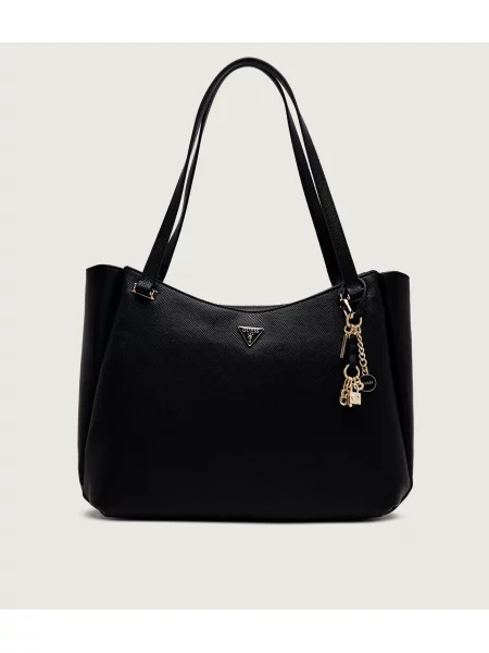 Guess Geantă shopper Gilda negru