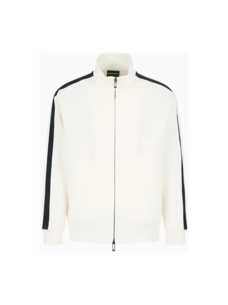 Sweter Emporio Armani biały