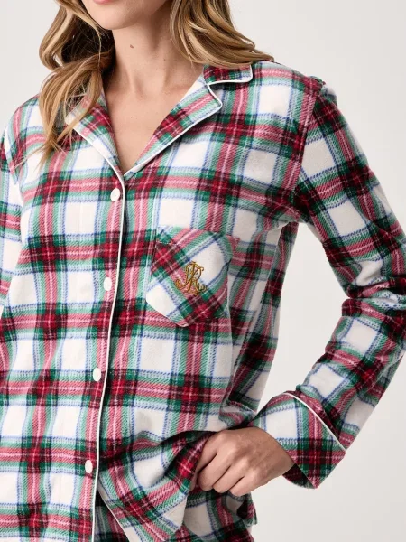 Флисовая пижама Lauren Ralph Lauren