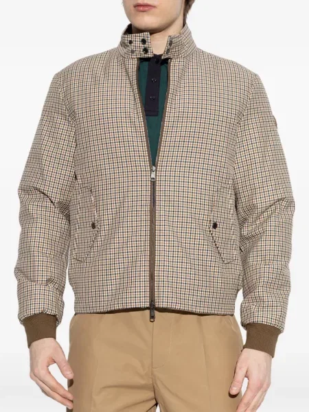 Geacă Moncler în carouri reversibilă
