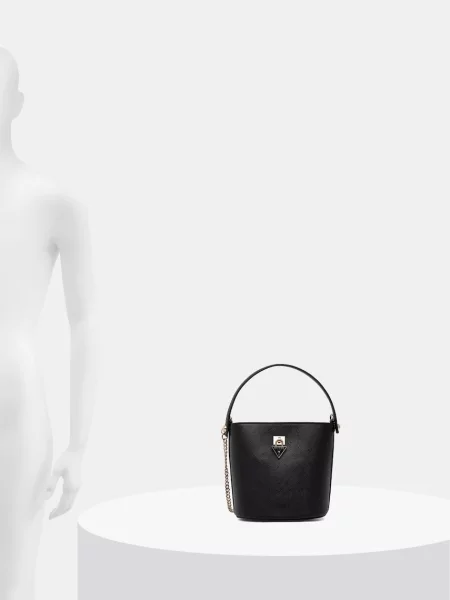Кожаная сумка через плечо Guess