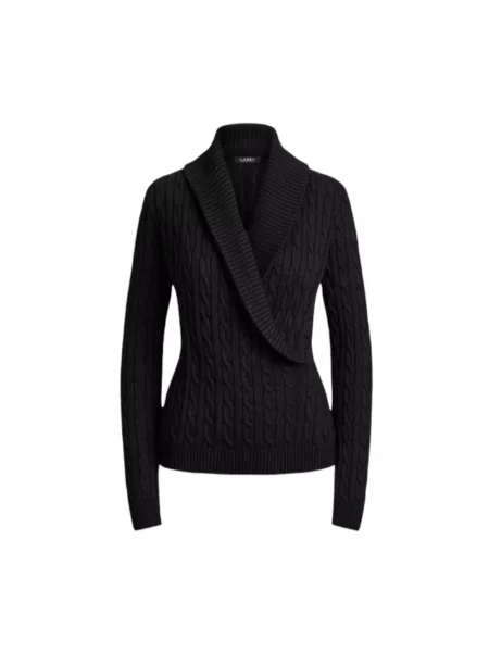 LAUREN RALPH LAUREN Sweter czarny