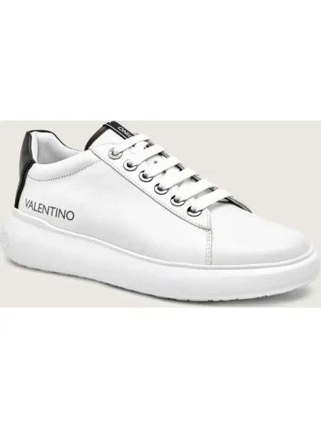 Valentino Teniși din piele JUMP alb