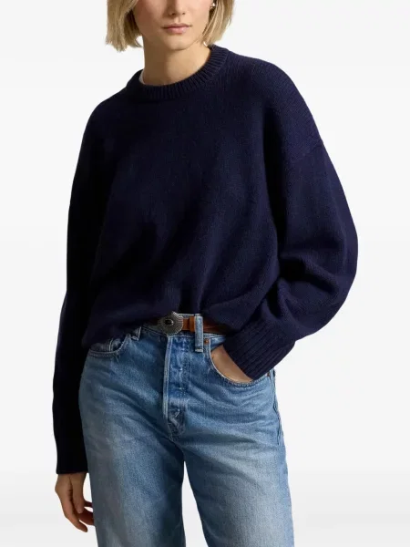 Cravată Polo Ralph Lauren de catifea cord de drumeție albastru