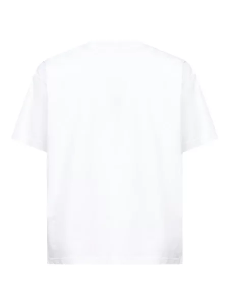 Tricou Stone Island cu strasuri alb