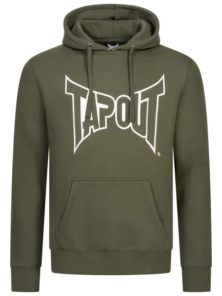 Tapout Hanorac sport oliv / verde închis alb