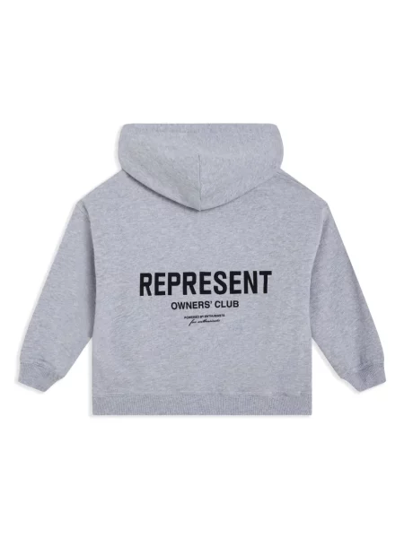 Bluza z kapturem dziecięca Represent Mini szara