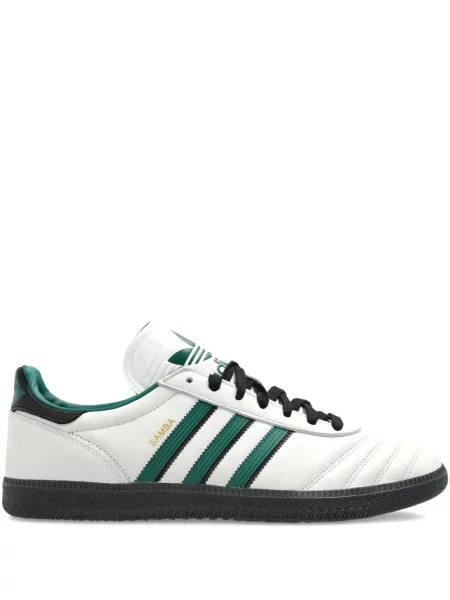 Sneakerși Adidas Samba din piele albastru