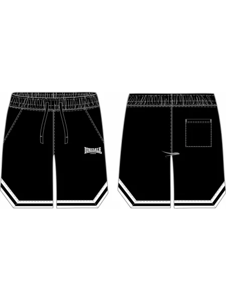 Pantaloni scurți Lonsdale negru