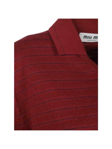 Sweter Miu Miu czerwony