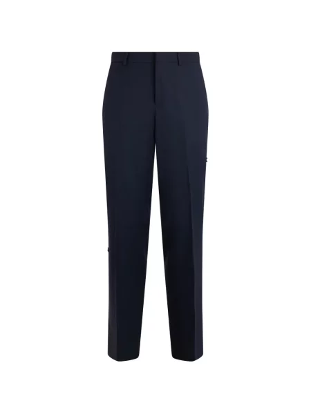 Cu centură pantaloni Moschino albastru