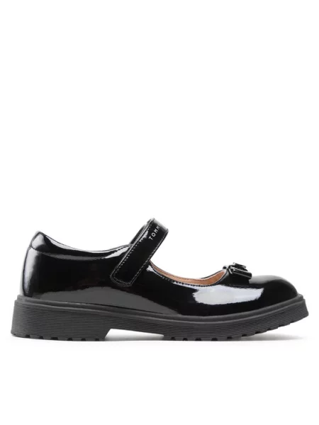 Tommy Hilfiger Cipele Ballerina S crna