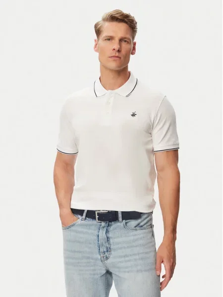 Beverly Hills Polo Club Tricou polo alb