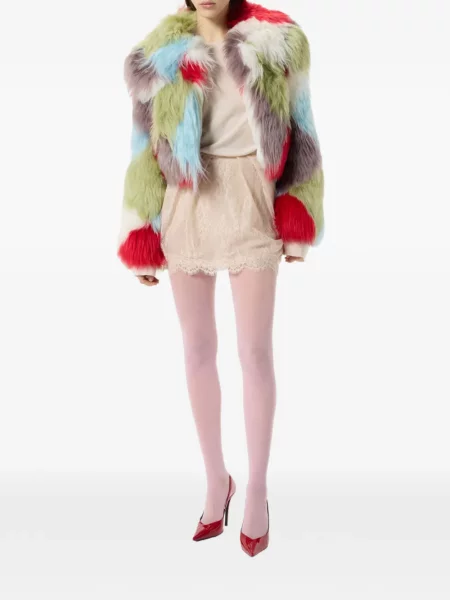 Fusta mini Blumarine din dantelă