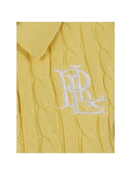 Lauren Ralph Lauren Sweter Kobiety niebieski S żółty