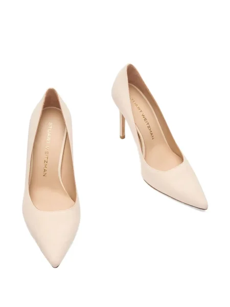Pantofi cu toc Stuart Weitzman din piele de căprioară