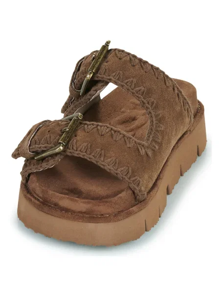 Pantofi Mou maro