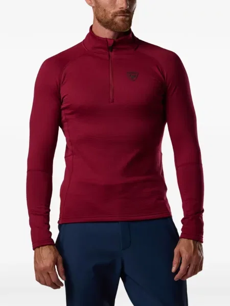 Pulover Rossignol din fleece roșu