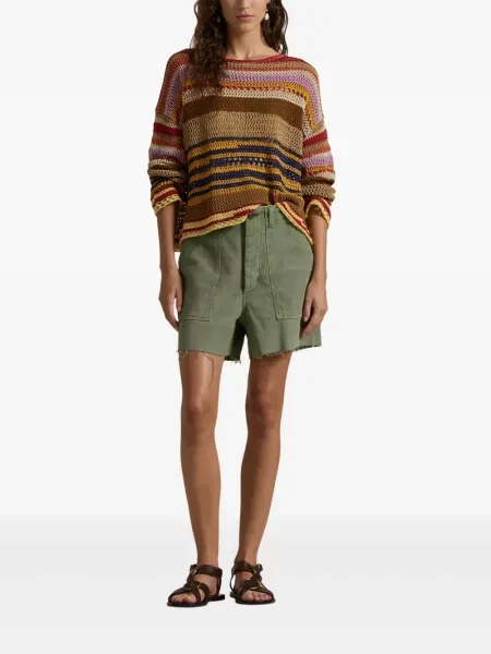 Kostiumas marškinėliai Polo Ralph Lauren satininis iki kelių balta