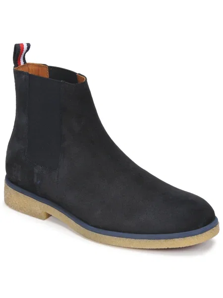 Botine chelsea Tommy Hilfiger din piele de căprioară