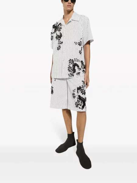 Gėlėtos bermuda šortai Dolce & Gabbana
