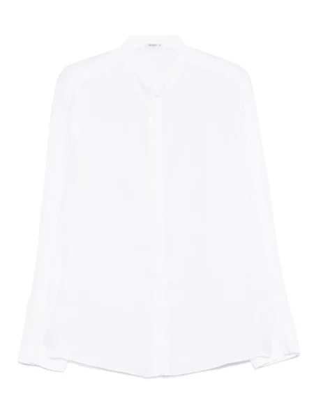 Риза Transit със стояща яка бяло