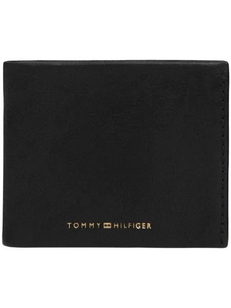 Tommy Hilfiger Peňaženka Th Seasonal Mini Cc Wallet čierna
