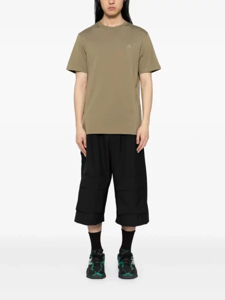Tricou Karl Lagerfeld cu broderie verde