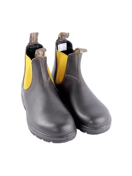 Sztyblety Blundstone skórzane zielone