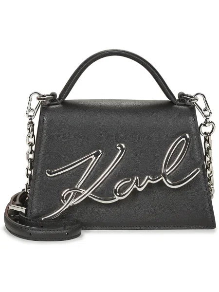 Geanta crossbody Karl Lagerfeld negru