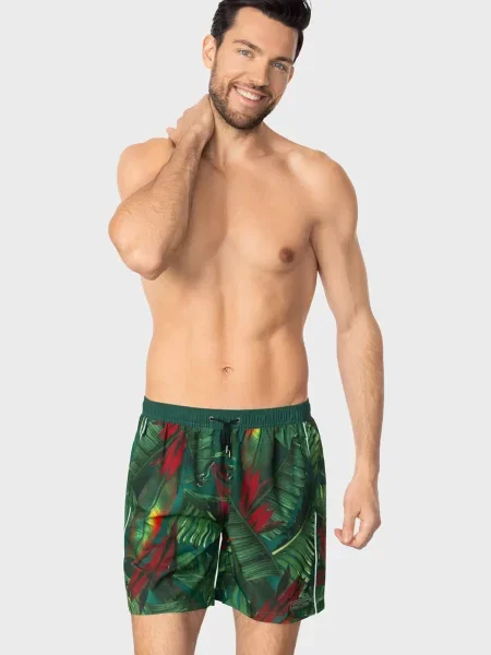 Шорти Marc&andre з принтом зелені