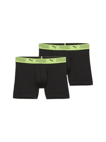 Bokserki z mikrofibry PUMA Sport dwupak Odzież 4 czarny