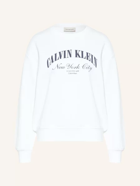 Calvin Klein Jeans Bluza weiss biała