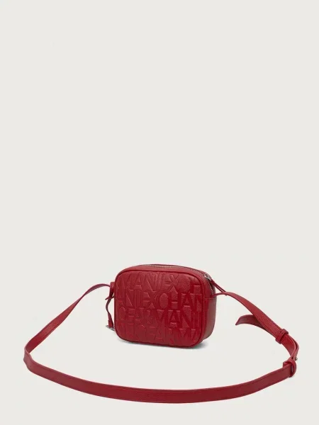 Armani Exchange torebka crossbody czerwona
