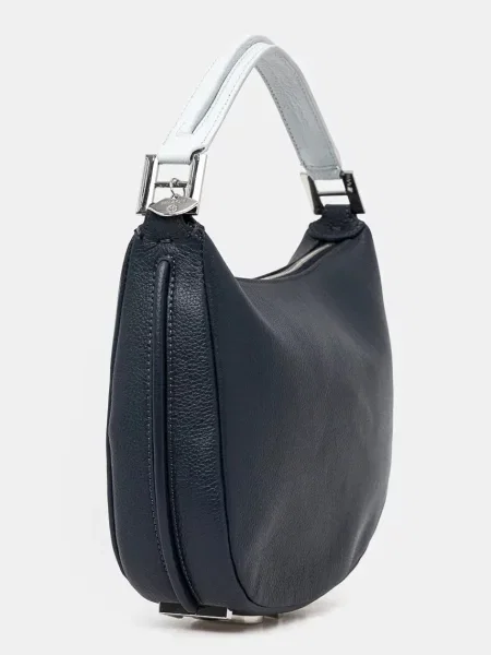 Кожаная сумка Silvian Heach синяя