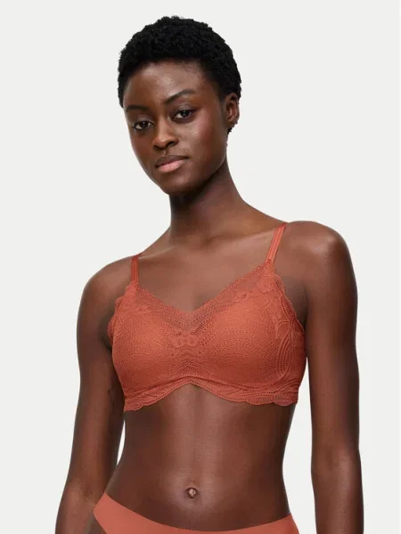 Triumph Sutien fără armătură Lift Smart P EX portocaliu