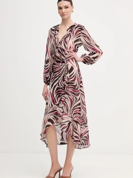 Twinset sukienka fioletowa