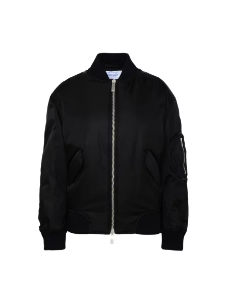 Kurtka bomber Off-white biały