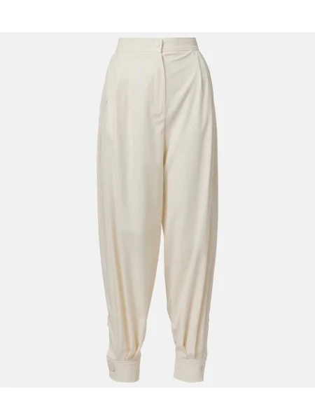 Pantaloni Max Mara alb