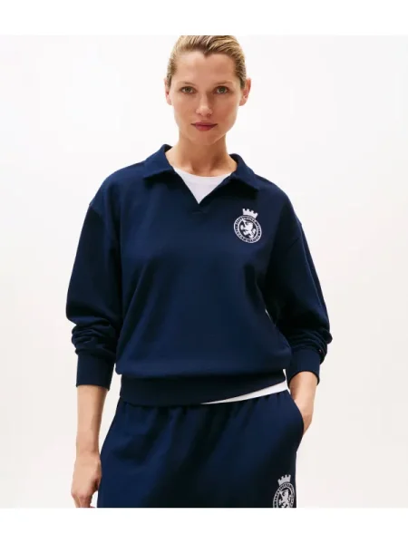 Pulover Tommy Hilfiger albastru