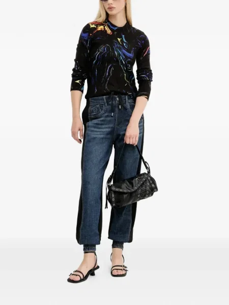 Jeansy Desigual niebieskie