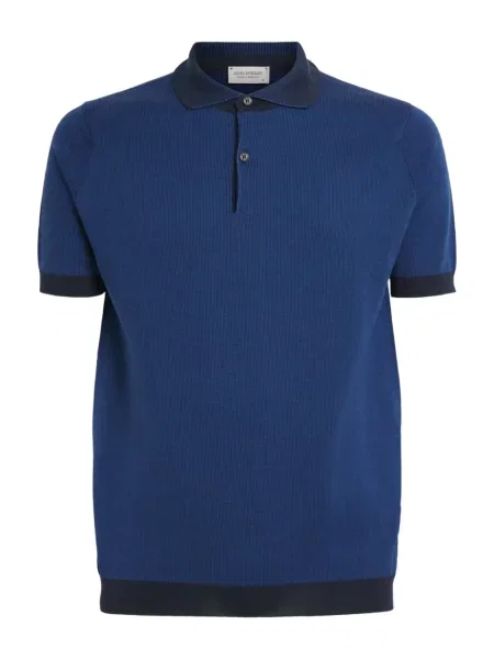 Vlněné polotričko John Smedley modré