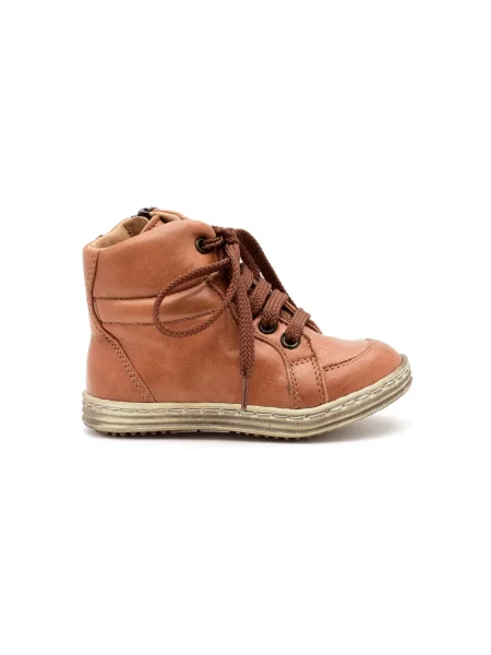 Buty do kostki dziecięce Pèpè brązowe