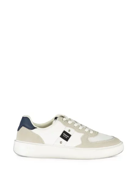 Sneakerși Blauer cu autograf alb