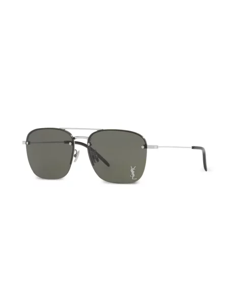 Sluneční brýle Saint Laurent Eyewear stříbrné