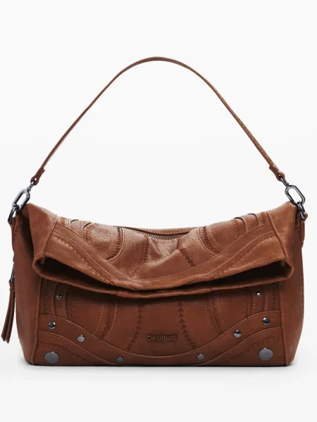 Crossbody torbica Desigual rjava