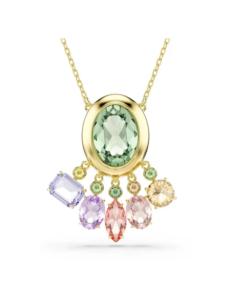 Swarovski naszyjnik GEMA żółty