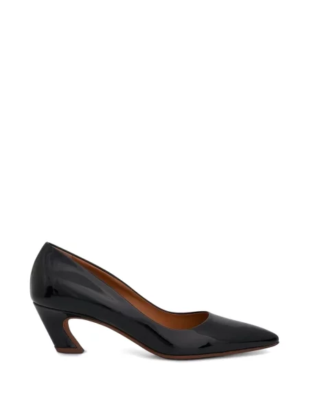 Pantofi cu toc Chloé din piele negru
