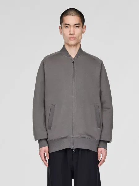 Кофта adidas комбінований верх сірий