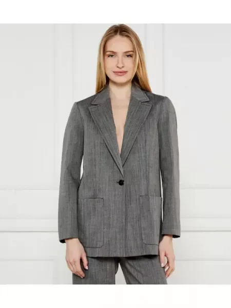 MAX&Co. De lână sacou IBIS | Relaxed fit gri